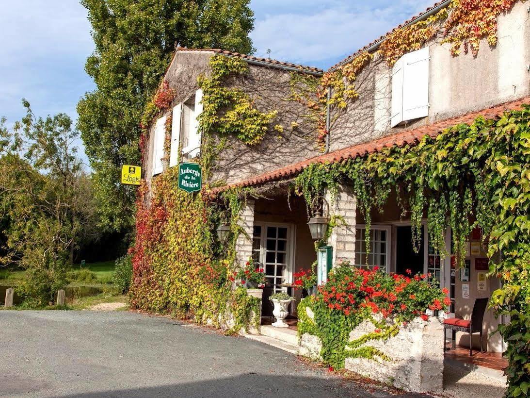 Logis Auberge De La Riviere Les Velluire-sur-Vendee Экстерьер фото